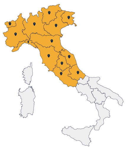 italia map pronto intervento